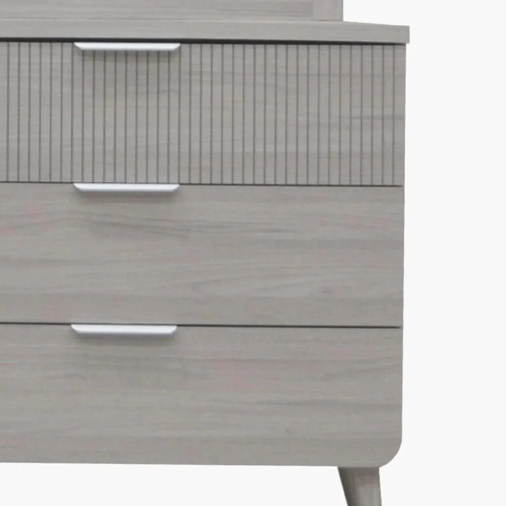 دراور سه کشو و آینه دار مدل Elmwood هوم باکس