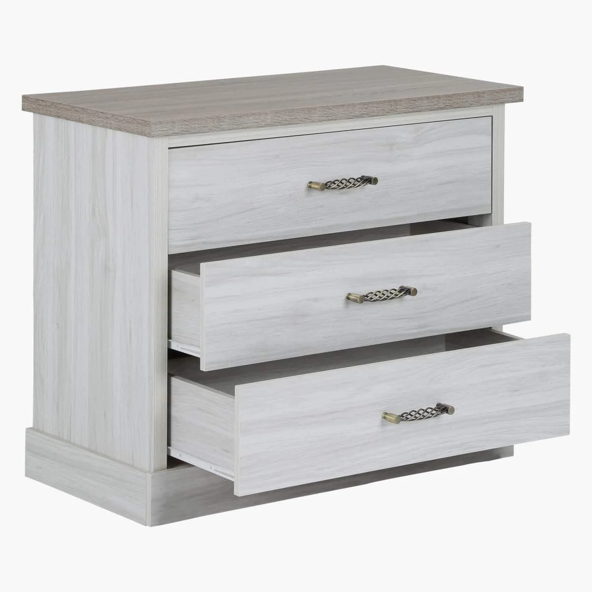 دراور 3 کشو بدون آینه هوم باکس مدل Angelic