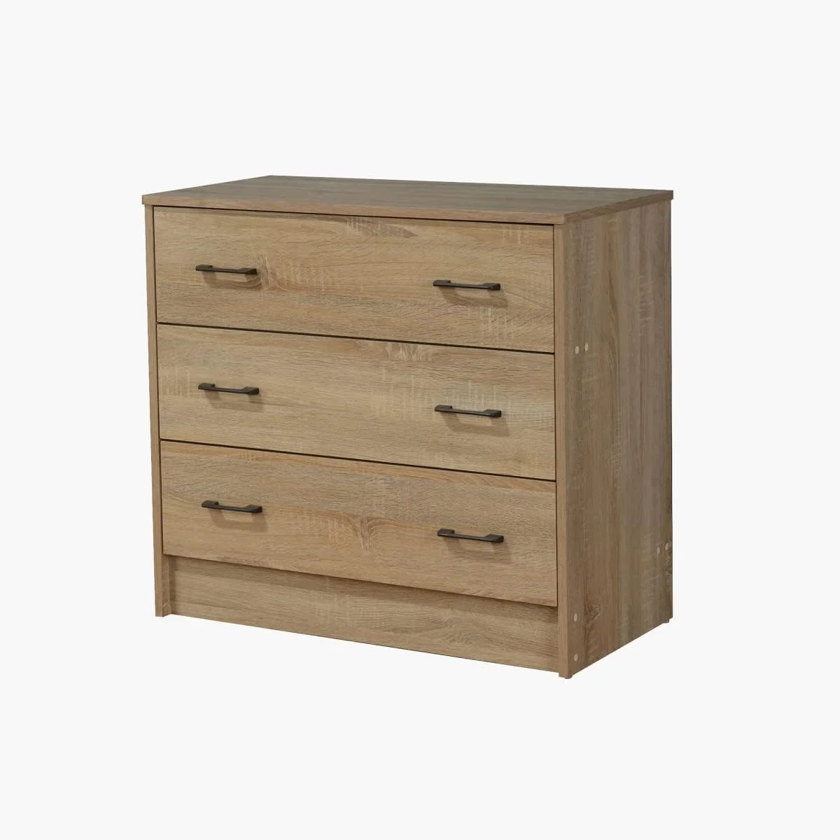 دراور سه کشو هوم باکس مدل Oasis بدون آینه 40 X 73.7 X 80 سانتی متر قهوه ای