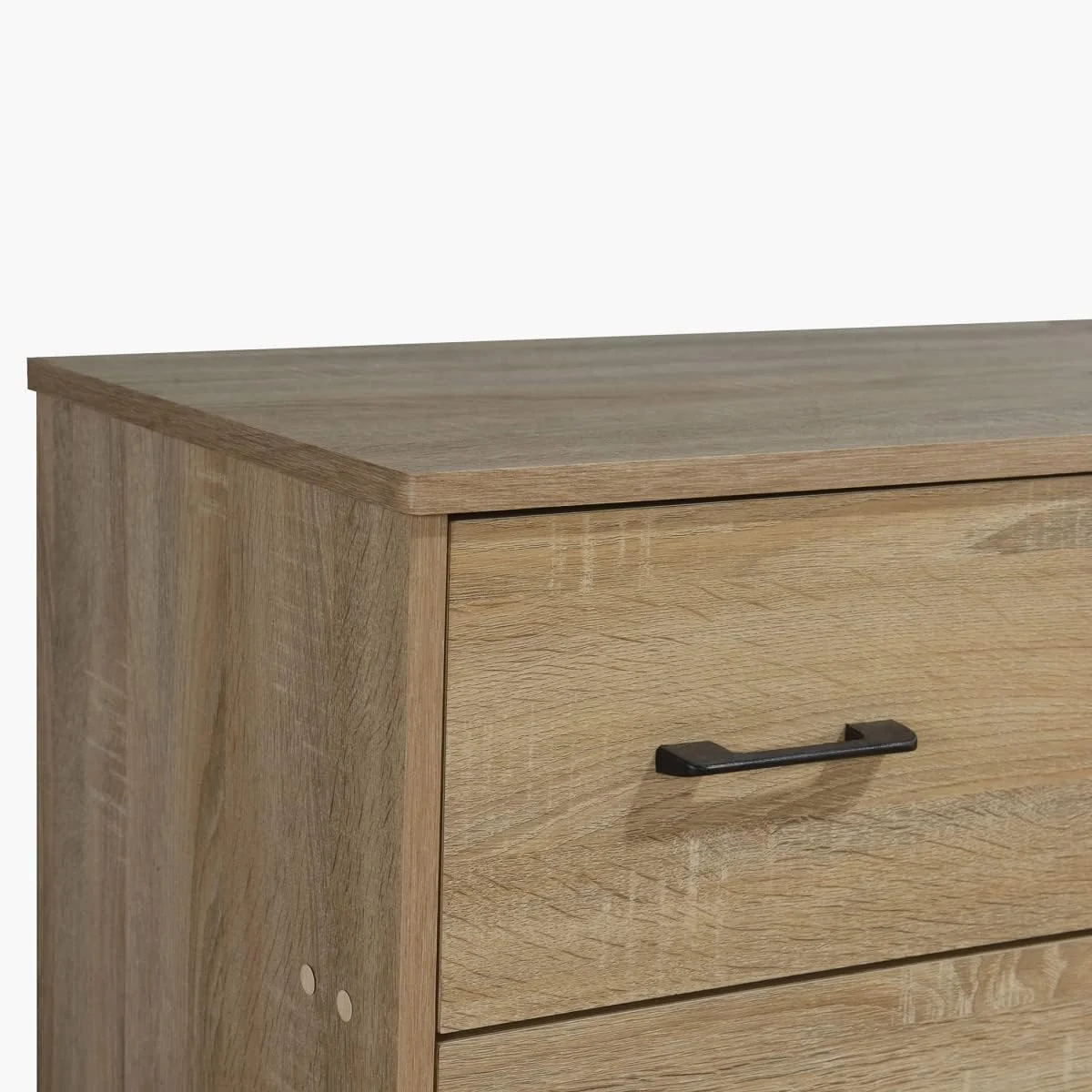 دراور سه کشو هوم باکس مدل Oasis بدون آینه 40 X 73.7 X 80 سانتی متر قهوه ای