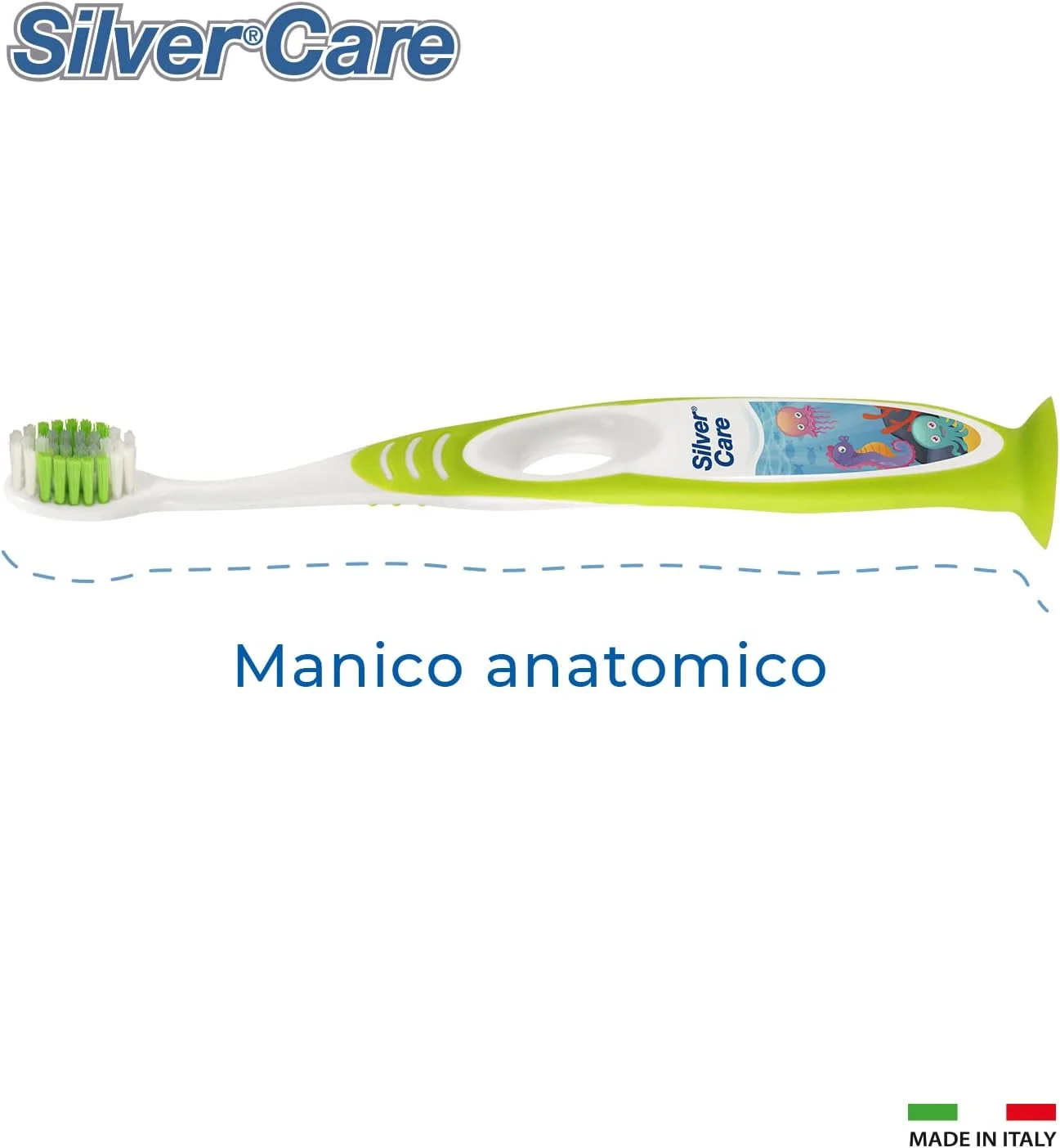 مسواک کودکانه سیلور کر، نرم، مناسب برای 3 سال به بالا مسواک کودکانه سیلور کر، نرم، مناسب برای 3 سال به بالا