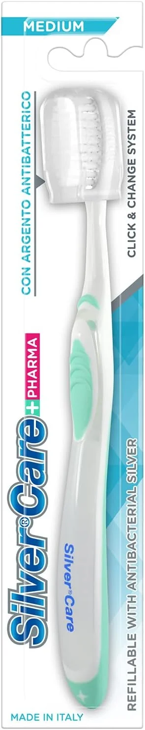 مسواک آنتی باکتریال مدیوم سیلور کر فارما
