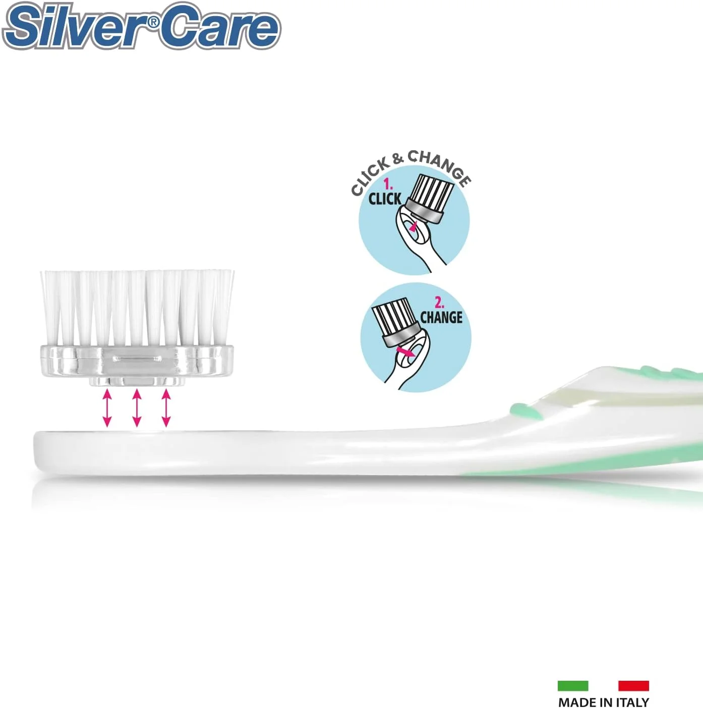 مسواک آنتی باکتریال مدیوم سیلور کر فارما مسواک آنتی باکتریال مدیوم سیلور کر فارما