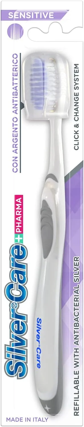 مسواک آنتی باکتریال مناسب دندان های حساس سیلور کر فارما