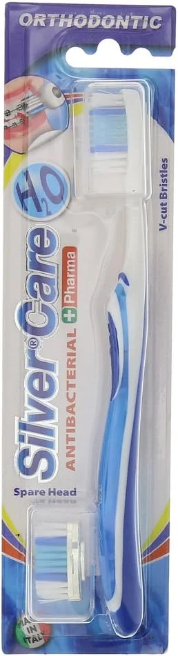 مسواک ارتودنسی آنتی باکتریال سیلور کر فارما