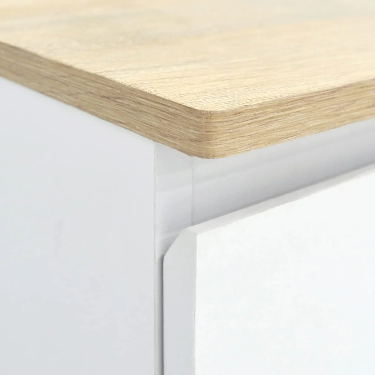 دراور شش کشو هوم باکس مدل Kulltorp Plus با پایه، بدون آینه، 40 X 74.1 X 120.2 سانتی متر، سفید