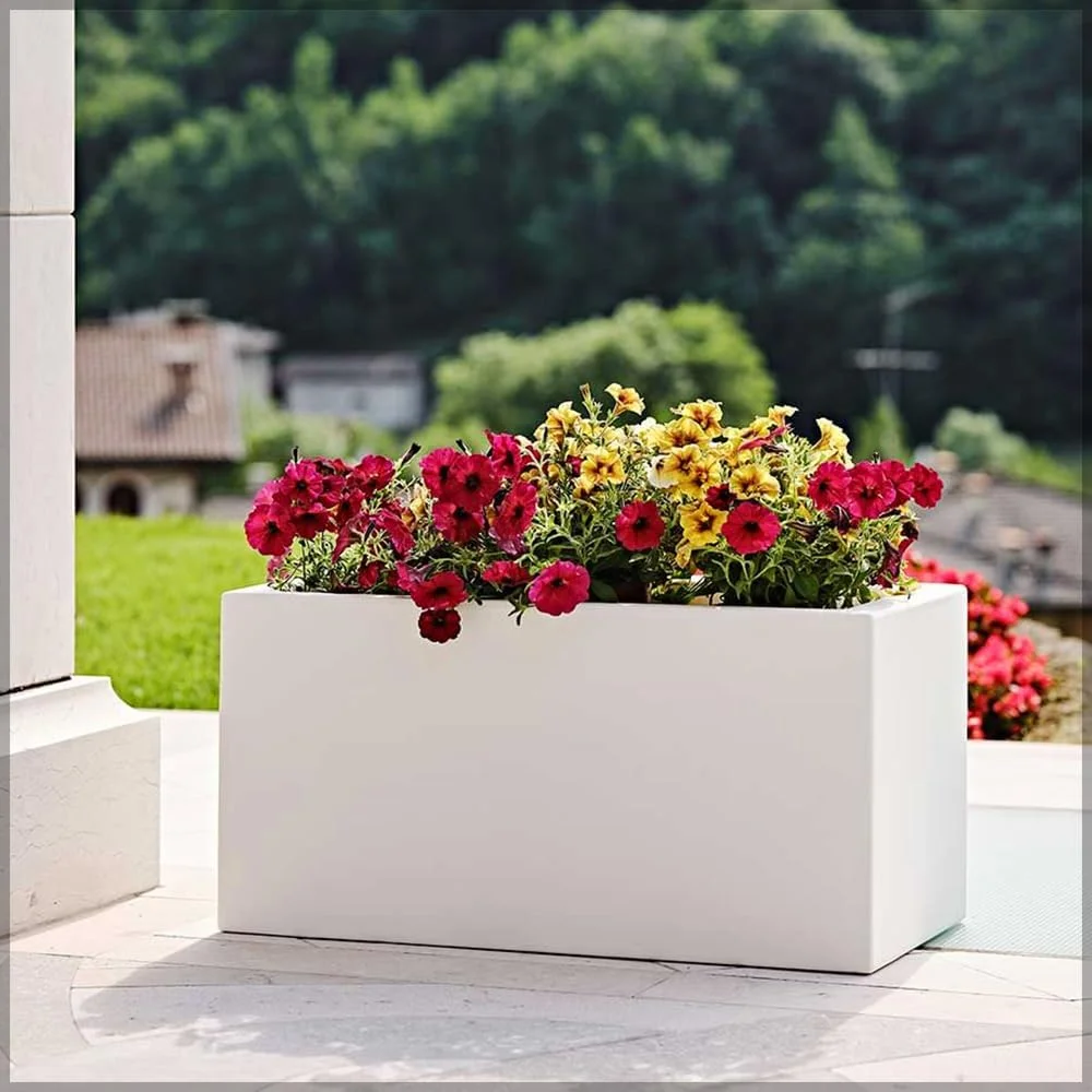 گلدان مستطیلی YATAI، گلدان بتنی شیک و بادوام با سوراخهای زهکشی، مناسب برای گیاهان گوشتی، گیاهان دارویی، گلدان بادوام و مدرن برای منزل، اداره، داخل و خارج از خانه (کوچک) گلدان مستطیلی YATAI، گلدان بتنی شیک و بادوام با سوراخهای زهکشی، مناسب برای گیاهان گوشتی، گیاهان دارویی، گلدان بادوام و مدرن برای منزل، اداره، داخل و خارج از خانه (کوچک)