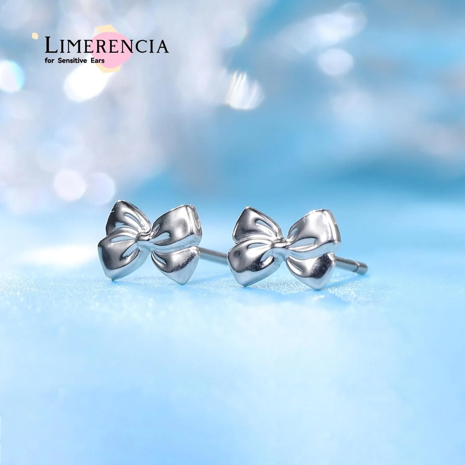 گوشواره های میخی تیتانیومی خالص زیرکونیا مکعبی ضد حساسیت Limerencia F136، گوشواره های ظریف کوچک G23 برای گوش های حساس بانوان، تیتانیوم، بدون سنگ قیمتی