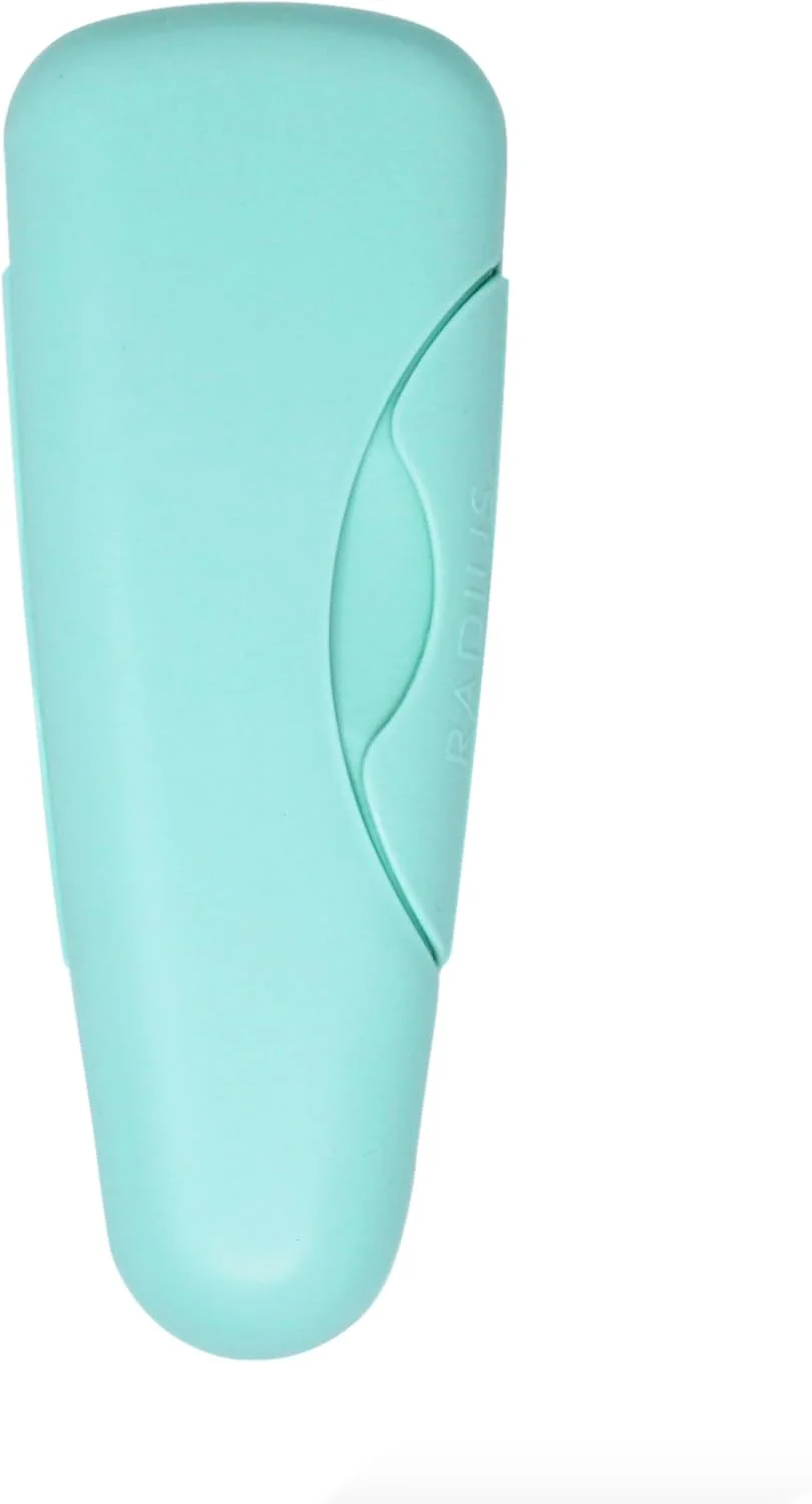 مجموعه مسافرتی RADIUS، 3 عدد (مسواک، تیغ، صابون)، پلاستیک بازیافتی بدون BPA، قابل حمل برای حمام، مدرسه، خانه، کمپینگ - سبز نعنایی مجموعه مسافرتی RADIUS، 3 عدد (مسواک، تیغ، صابون)، پلاستیک بازیافتی بدون BPA، قابل حمل برای حمام، مدرسه، خانه، کمپینگ - سبز نعنایی