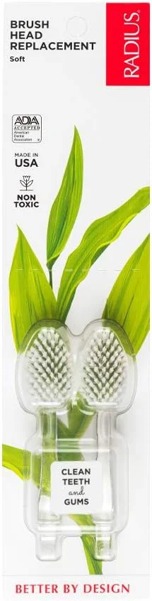 سری یدک مسواک نرم Radius بسته 2 عددی سری یدک مسواک نرم Radius بسته 2 عددی