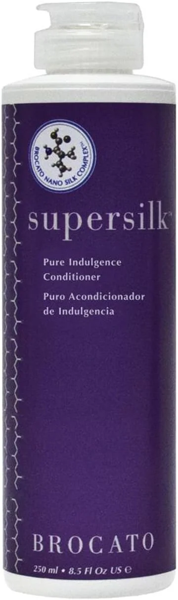 نرم کننده مو Brocato Supersilk Pure Indulgence از Beautopia Hair: نرم کننده و مرطوب کننده مو - 250 میلی لیتر نرم کننده مو Brocato Supersilk Pure Indulgence از Beautopia Hair: نرم کننده و مرطوب کننده مو - 250 میلی لیتر