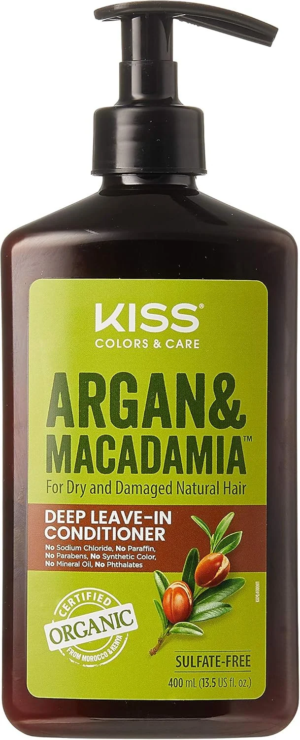 نرم کننده موی سر بدون نیاز به آبکشی حاوی آرگان و ماکادمیا کیس کالر اند کر مناسب موهای خشک و آسیب دیده (400 میلی لیتر) نرم کننده موی سر بدون نیاز به آبکشی حاوی آرگان و ماکادمیا کیس کالر اند کر مناسب موهای خشک و آسیب دیده (400 میلی لیتر)