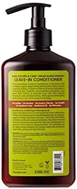 نرم کننده موی سر بدون نیاز به آبکشی حاوی آرگان و ماکادمیا کیس کالر اند کر مناسب موهای خشک و آسیب دیده (400 میلی لیتر) نرم کننده موی سر بدون نیاز به آبکشی حاوی آرگان و ماکادمیا کیس کالر اند کر مناسب موهای خشک و آسیب دیده (400 میلی لیتر)