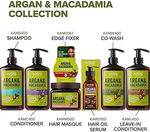 نرم کننده موی سر بدون نیاز به آبکشی حاوی آرگان و ماکادمیا کیس کالر اند کر مناسب موهای خشک و آسیب دیده (400 میلی لیتر) نرم کننده موی سر بدون نیاز به آبکشی حاوی آرگان و ماکادمیا کیس کالر اند کر مناسب موهای خشک و آسیب دیده (400 میلی لیتر)