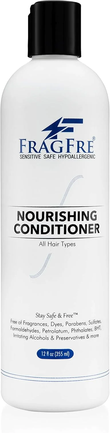 نرم کننده بدون عطر FRAGFRE، 355 میلی لیتر - بدون سولفات، بدون پارابن، ضد حساسیت - نرم کننده مو برای پوست های حساس - نرم کننده عمیق برای موهای معمولی، رنگ شده و شکننده - بدون گلوتن، وگان نرم کننده بدون عطر FRAGFRE، 355 میلی لیتر - بدون سولفات، بدون پارابن، ضد حساسیت - نرم کننده مو برای پوست های حساس - نرم کننده عمیق برای موهای معمولی، رنگ شده و شکننده - بدون گلوتن، وگان