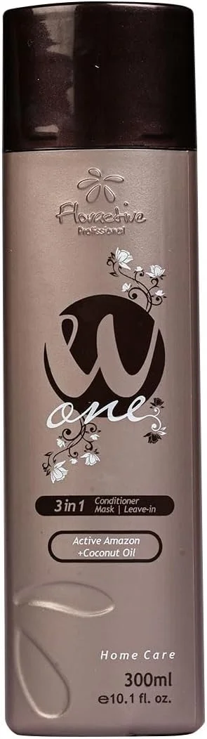 فلوراکتیو پروفشنال مخصوص موهای چرب نارگیل دبلیو وان نرم کننده 3 در 1، 300 میلی لیتر