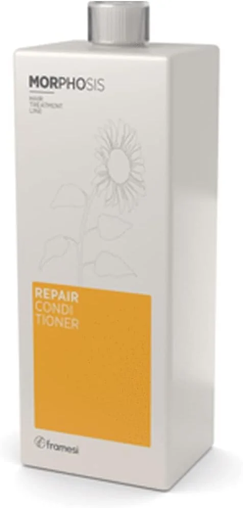 نرم کننده ترمیم کننده مو فرامسی مورفوسیس حاوی روغن آفتابگردان، 1000 میلی لیتر، نرم کننده برای موهای خشک آسیب دیده یا موهای رنگ شده نرم کننده ترمیم کننده مو فرامسی مورفوسیس حاوی روغن آفتابگردان، 1000 میلی لیتر، نرم کننده برای موهای خشک آسیب دیده یا موهای رنگ شده