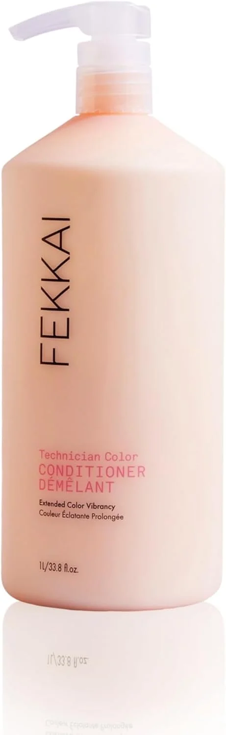 نرم کننده موهای رنگ شده فککای سری تکنسین کالر - 1 لیتر - افزایش شادابی موهای رنگ شده - کیفیت سالنی، سازگار با EWG، وگان و بدون تست حیوانی نرم کننده موهای رنگ شده فککای سری تکنسین کالر - 1 لیتر - افزایش شادابی موهای رنگ شده - کیفیت سالنی، سازگار با EWG، وگان و بدون تست حیوانی