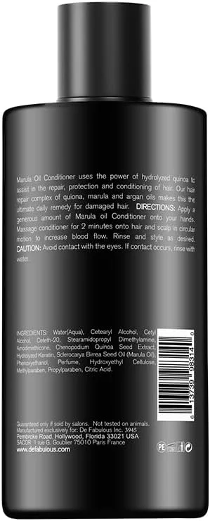 نرم کننده مو روغن مارولا دی فبیولس حاوی کینوا - 250 میلی لیتر | بدون سولفات، مرطوب کننده عمیق، فرمول مغذی و ترمیم کننده | روغن مارولا و پروتئین کینوا برای موهای خشک، وز، آسیب دیده و رنگ شده نرم کننده مو روغن مارولا دی فبیولس حاوی کینوا - 250 میلی لیتر | بدون سولفات، مرطوب کننده عمیق، فرمول مغذی و ترمیم کننده | روغن مارولا و پروتئین کینوا برای موهای خشک، وز، آسیب دیده و رنگ شده