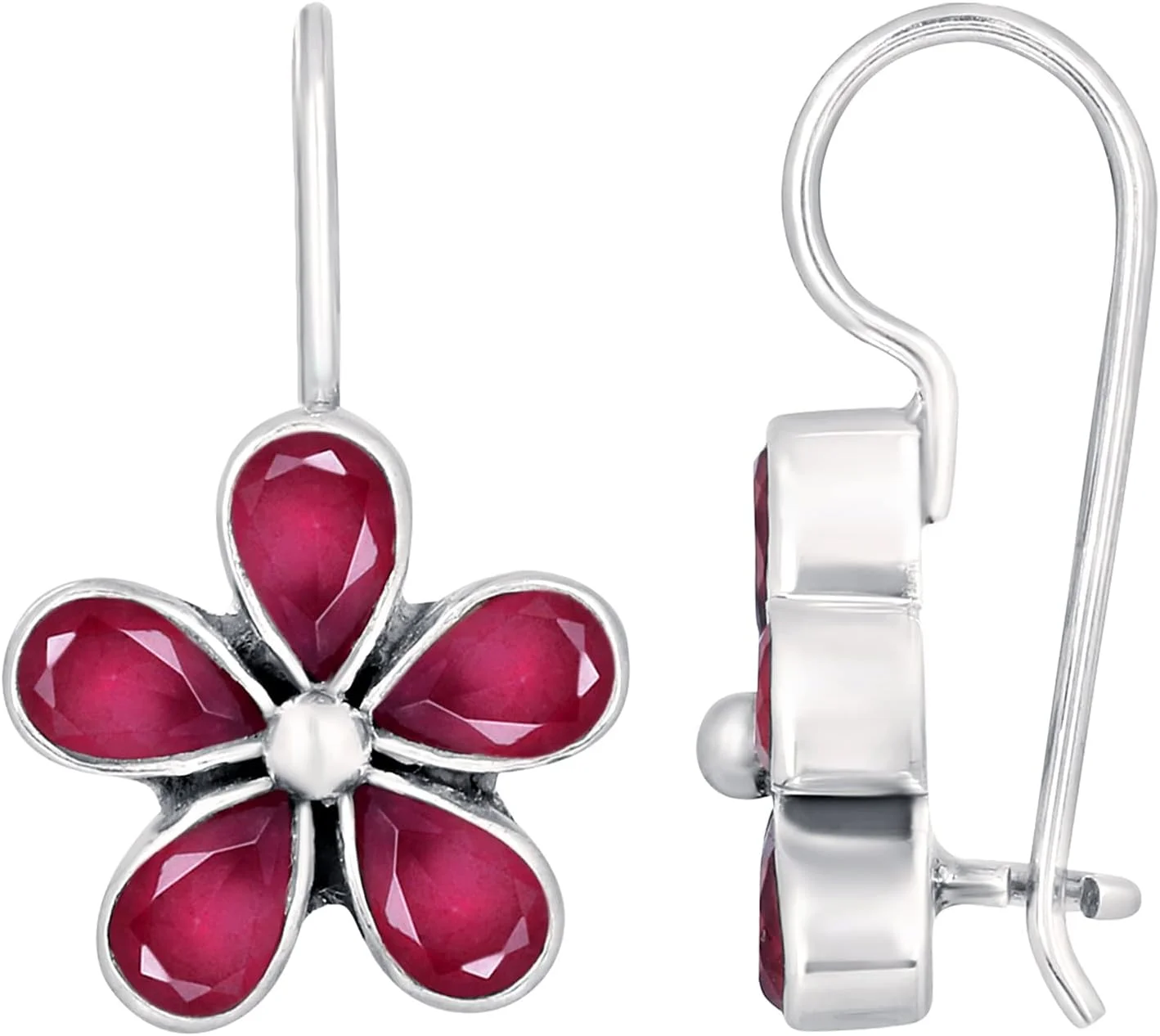 گوشواره های آویز قلاب ماهی نقره استرلینگ 925 با روکش اکسید شده و نگین های الماس تراش CZ زنانه و دخترانه Aheli (AH-PF59E47) گوشواره های آویز قلاب ماهی نقره استرلینگ 925 با روکش اکسید شده و نگین های الماس تراش CZ زنانه و دخترانه Aheli (AH-PF59E47)