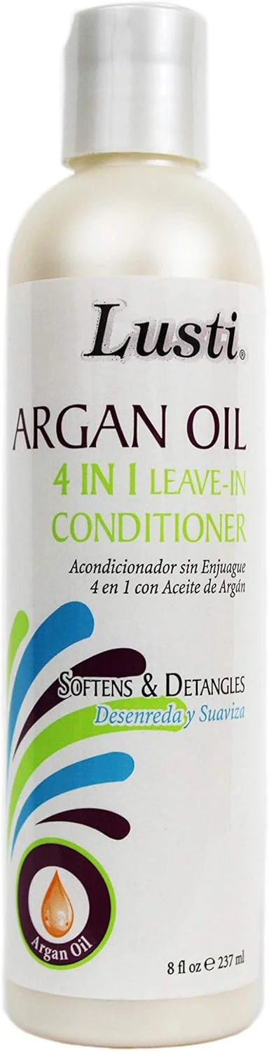 نرم کننده مو لوسی نچرالز حاوی روغن آرگان، 4 در 1، 236 میلی لیتر نرم کننده مو لوسی نچرالز حاوی روغن آرگان، 4 در 1، 236 میلی لیتر