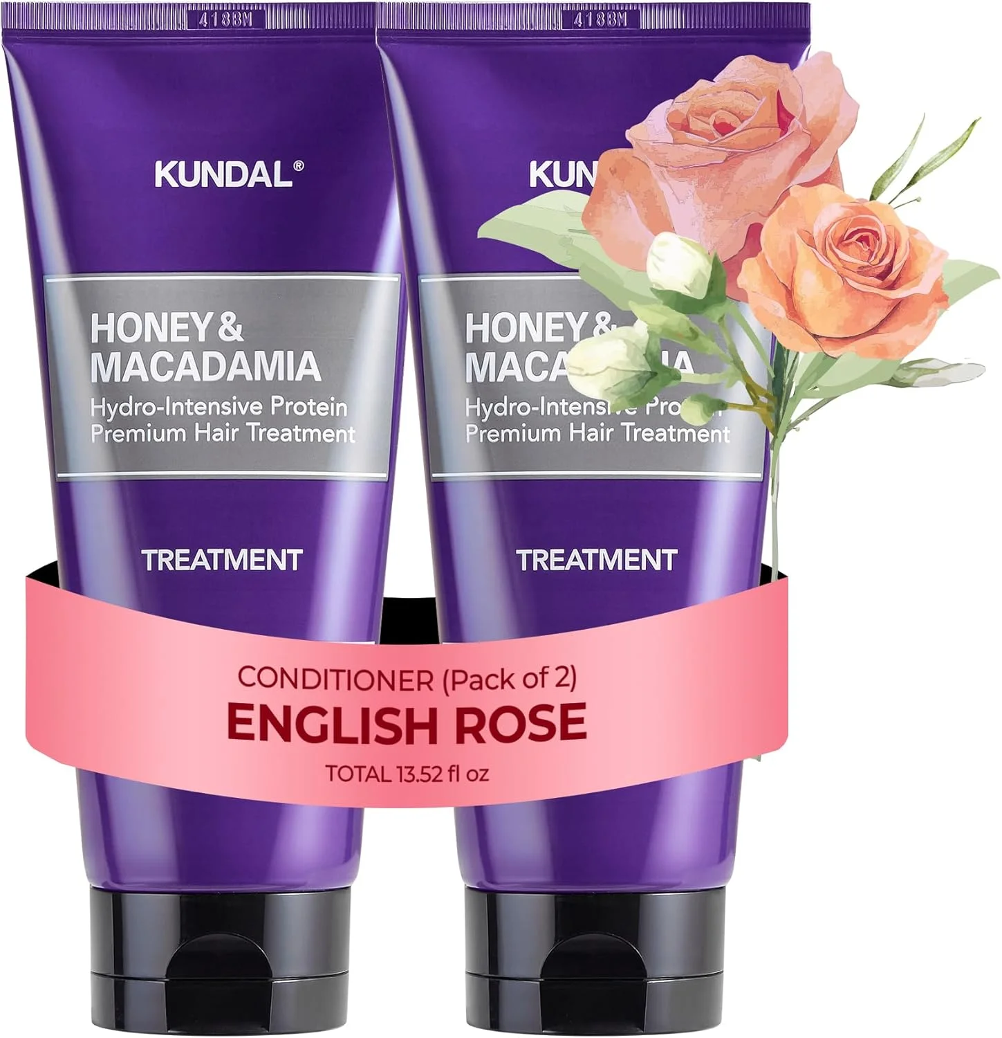 نرم کننده موی سر حاوی عسل و ماکادمیا Kundal، آبرسان و پروتئینه، رایحه رز انگلیسی، بدون سولفات، حاوی روغن ماکادمیا برای مراقبت از موهای آسیب دیده، آبرسانی عمیق، 1000 میلی لیتر (500 میلی لیتر x 2 عدد)، 33.8Fl oz نرم کننده موی سر حاوی عسل و ماکادمیا Kundal، آبرسان و پروتئینه، رایحه رز انگلیسی، بدون سولفات، حاوی روغن ماکادمیا برای مراقبت از موهای آسیب دیده، آبرسانی عمیق، 1000 میلی لیتر (500 میلی لیتر x 2 عدد)، 33.8Fl oz
