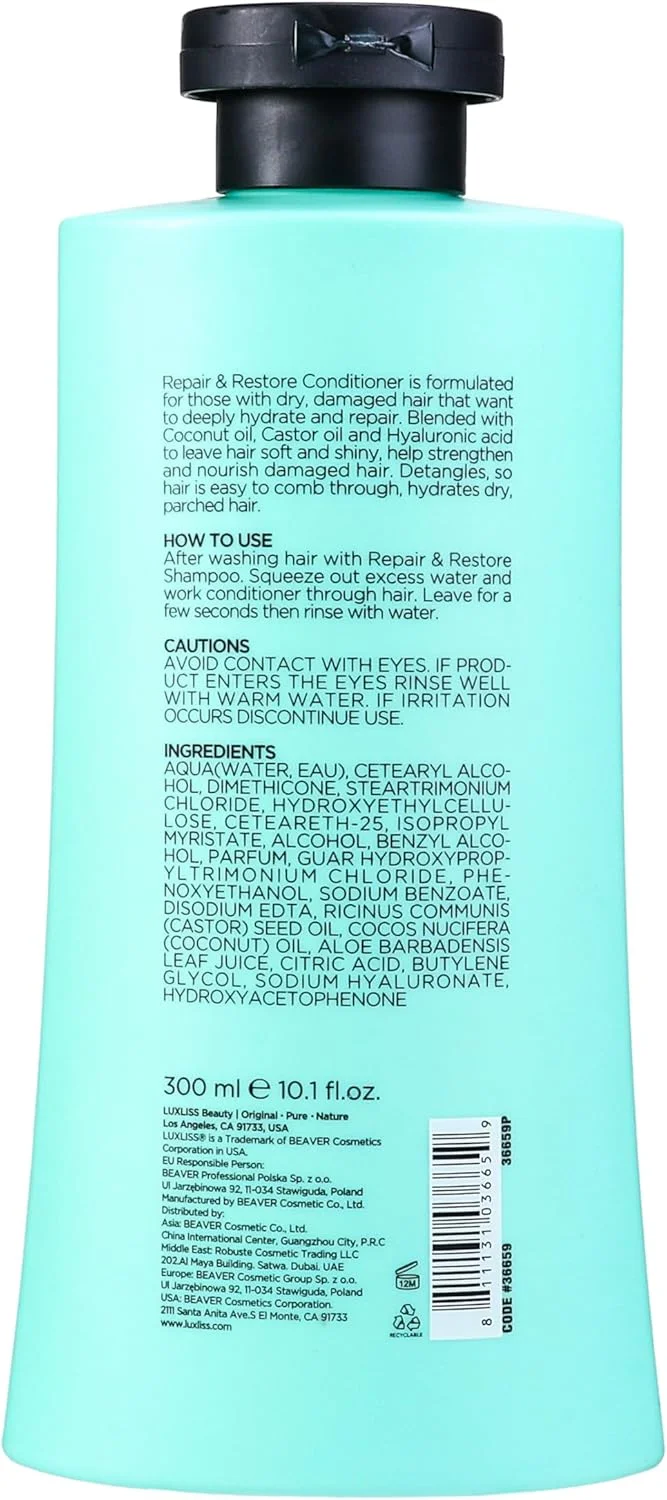 نرم کننده ترمیم کننده و احیا کننده موهای خشک و آسیب دیده لوکسلیس 300 میلی لیتر نرم کننده ترمیم کننده و احیا کننده موهای خشک و آسیب دیده لوکسلیس 300 میلی لیتر