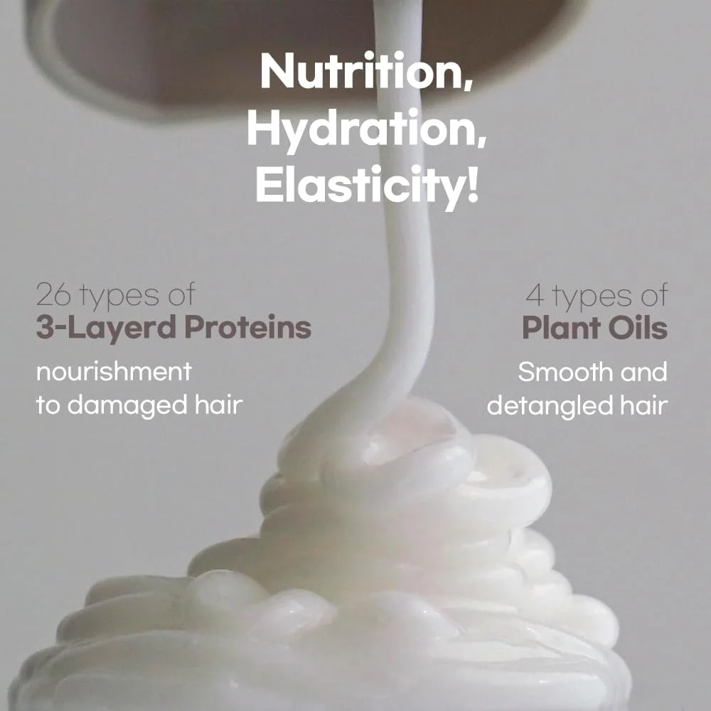 لورینیک نرم کننده موی سر کراتینه بدون نیاز به آبکشی، 120 میلی لیتر، تقویت کننده کراتین پرو با 10000ppm پروتئین، برای موهای وز، خشک و آسیب دیده