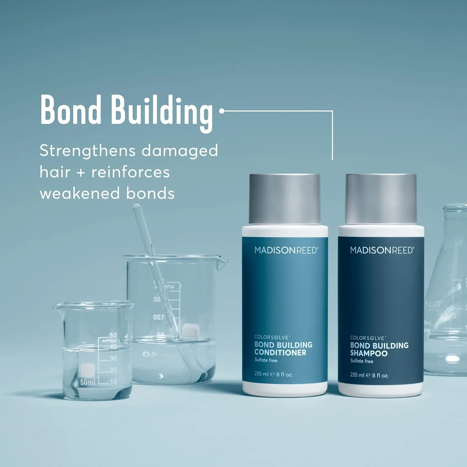 نرم کننده تقویت کننده پیوند مو Madison Reed ColorSolve، برای موهای شکننده و آسیب دیده، تقویت و ترمیم کننده، بدون سولفات، محافظت از رنگ مو در برابر محو شدن - 235 میلی لیتر نرم کننده تقویت کننده پیوند مو Madison Reed ColorSolve، برای موهای شکننده و آسیب دیده، تقویت و ترمیم کننده، بدون سولفات، محافظت از رنگ مو در برابر محو شدن - 235 میلی لیتر