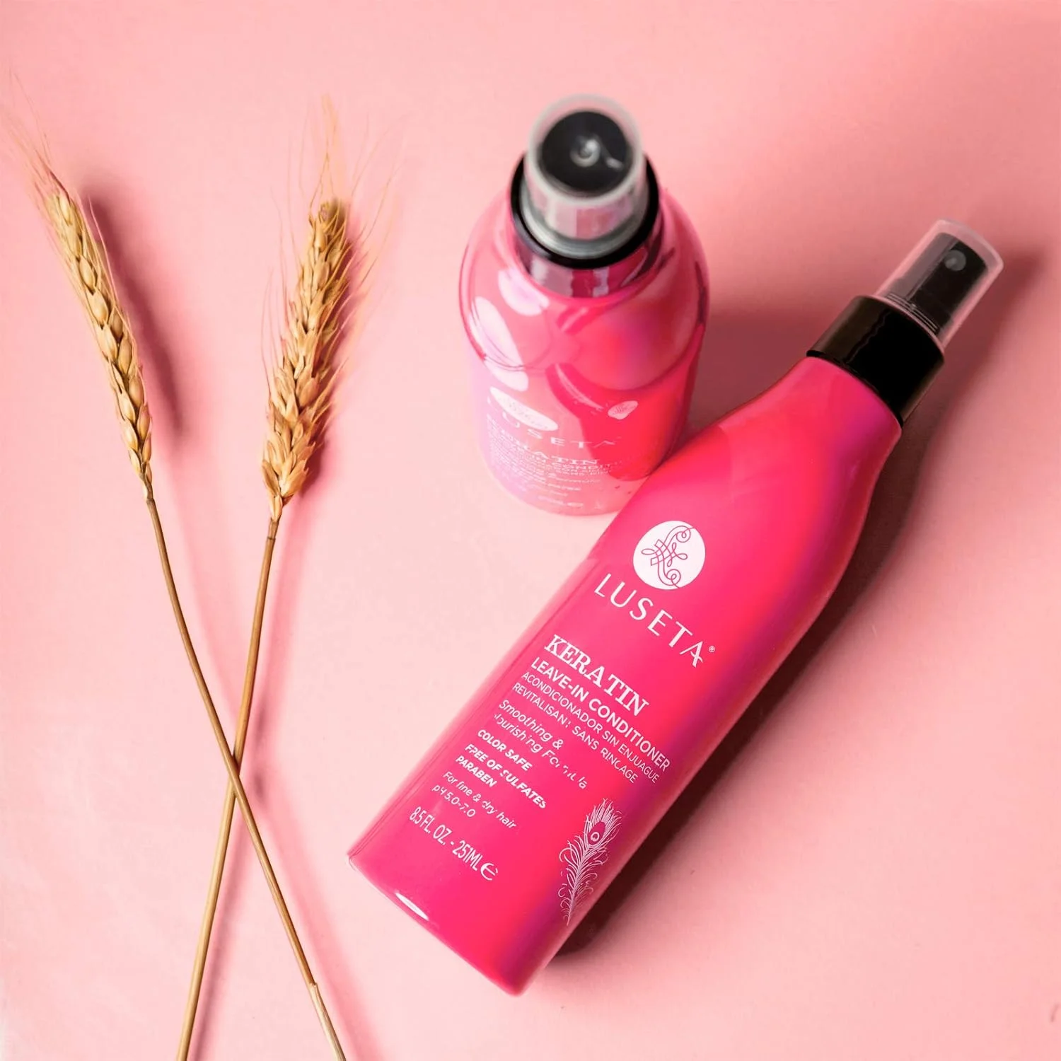 نرم کننده مو لوسِتا کراتین بدون نیاز به آبکشی 251 میلی لیتر، مناسب موهای فر، باز کننده گره، تقویت کننده، صاف کننده، مرطوب کننده و ترمیم کننده موهای طبیعی، خشک و آسیب دیده، بدون سولفات و محافظ رنگ مو نرم کننده مو لوسِتا کراتین بدون نیاز به آبکشی 251 میلی لیتر، مناسب موهای فر، باز کننده گره، تقویت کننده، صاف کننده، مرطوب کننده و ترمیم کننده موهای طبیعی، خشک و آسیب دیده، بدون سولفات و محافظ رنگ مو