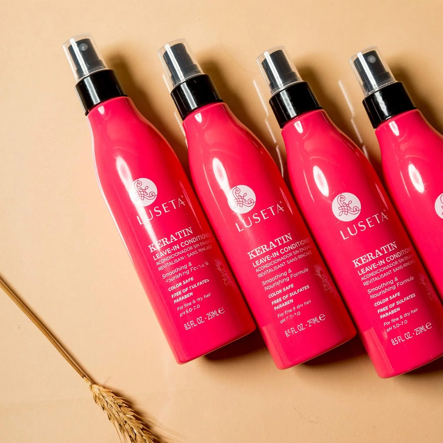 نرم کننده مو لوسِتا کراتین بدون نیاز به آبکشی 251 میلی لیتر، مناسب موهای فر، باز کننده گره، تقویت کننده، صاف کننده، مرطوب کننده و ترمیم کننده موهای طبیعی، خشک و آسیب دیده، بدون سولفات و محافظ رنگ مو نرم کننده مو لوسِتا کراتین بدون نیاز به آبکشی 251 میلی لیتر، مناسب موهای فر، باز کننده گره، تقویت کننده، صاف کننده، مرطوب کننده و ترمیم کننده موهای طبیعی، خشک و آسیب دیده، بدون سولفات و محافظ رنگ مو