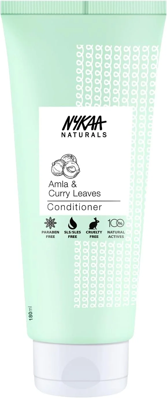 نرم کننده مو نیایکا نچرالز آملا و برگ کاری ضد ریزش مو - فاقد پارابن و سولفات برای آقایان و بانوان (180 میلی لیتر)