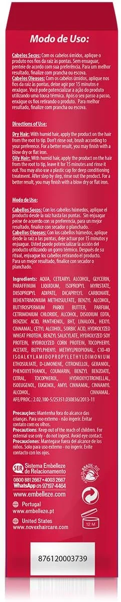 نرم کننده مو بدون آبکشی نووکس کراتین ریچارج 2 عددی - کراتین بازسازی کننده، کنترل وز و ترمیم آسیب نرم کننده مو بدون آبکشی نووکس کراتین ریچارج 2 عددی - کراتین بازسازی کننده، کنترل وز و ترمیم آسیب