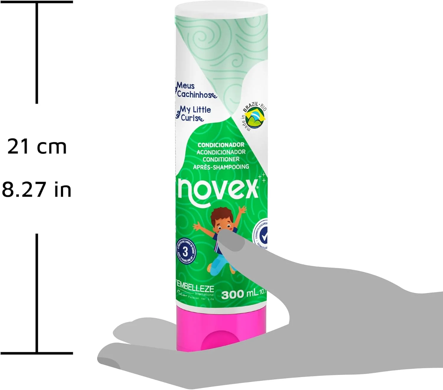 نرم کننده مو کودک نوکس مدل My Little Curls حجم 300 میلی لیتر نرم کننده مو کودک نوکس مدل My Little Curls حجم 300 میلی لیتر