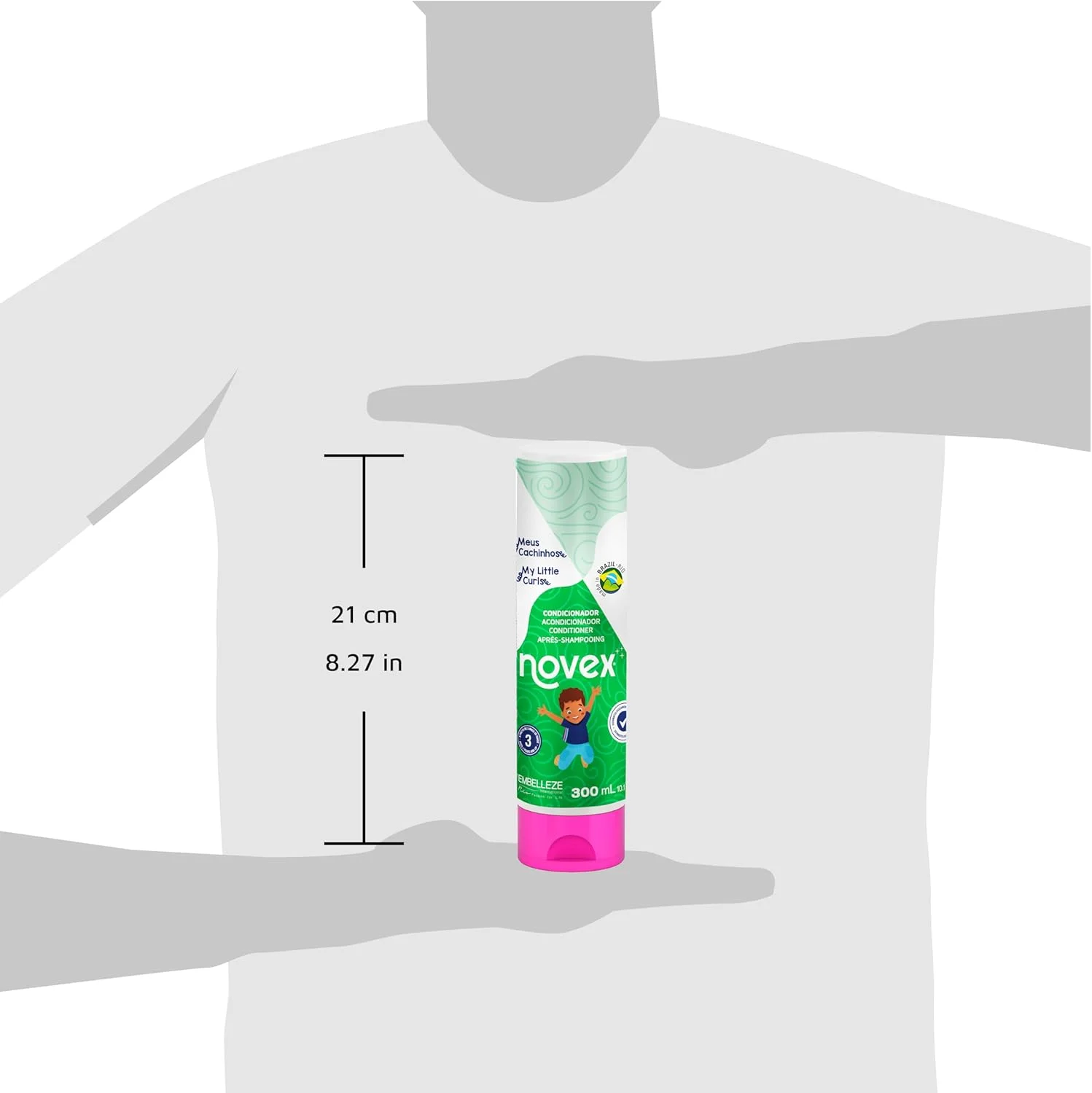 نرم کننده مو کودک نوکس مدل My Little Curls حجم 300 میلی لیتر نرم کننده مو کودک نوکس مدل My Little Curls حجم 300 میلی لیتر