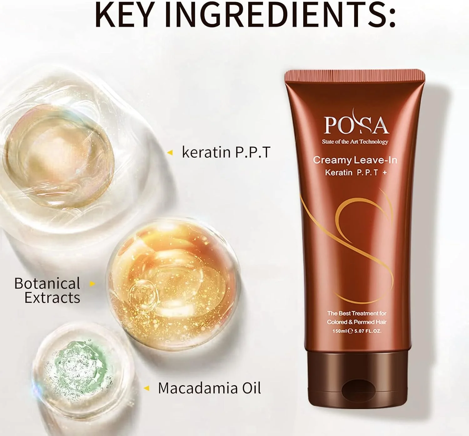 نرم کننده فوری مو حاوی ویتامین B5 نوسپا، نرم کننده بدون نیاز به آبکشی حاوی پروتئین کراتین، محافظت از رنگ مو، درمان عمیق، محافظت در برابر حرارت، ضد وز و ضد شکستگی مو برای موهای آسیب دیده و رنگ شده نرم کننده فوری مو حاوی ویتامین B5 نوسپا، نرم کننده بدون نیاز به آبکشی حاوی پروتئین کراتین، محافظت از رنگ مو، درمان عمیق، محافظت در برابر حرارت، ضد وز و ضد شکستگی مو برای موهای آسیب دیده و رنگ شده