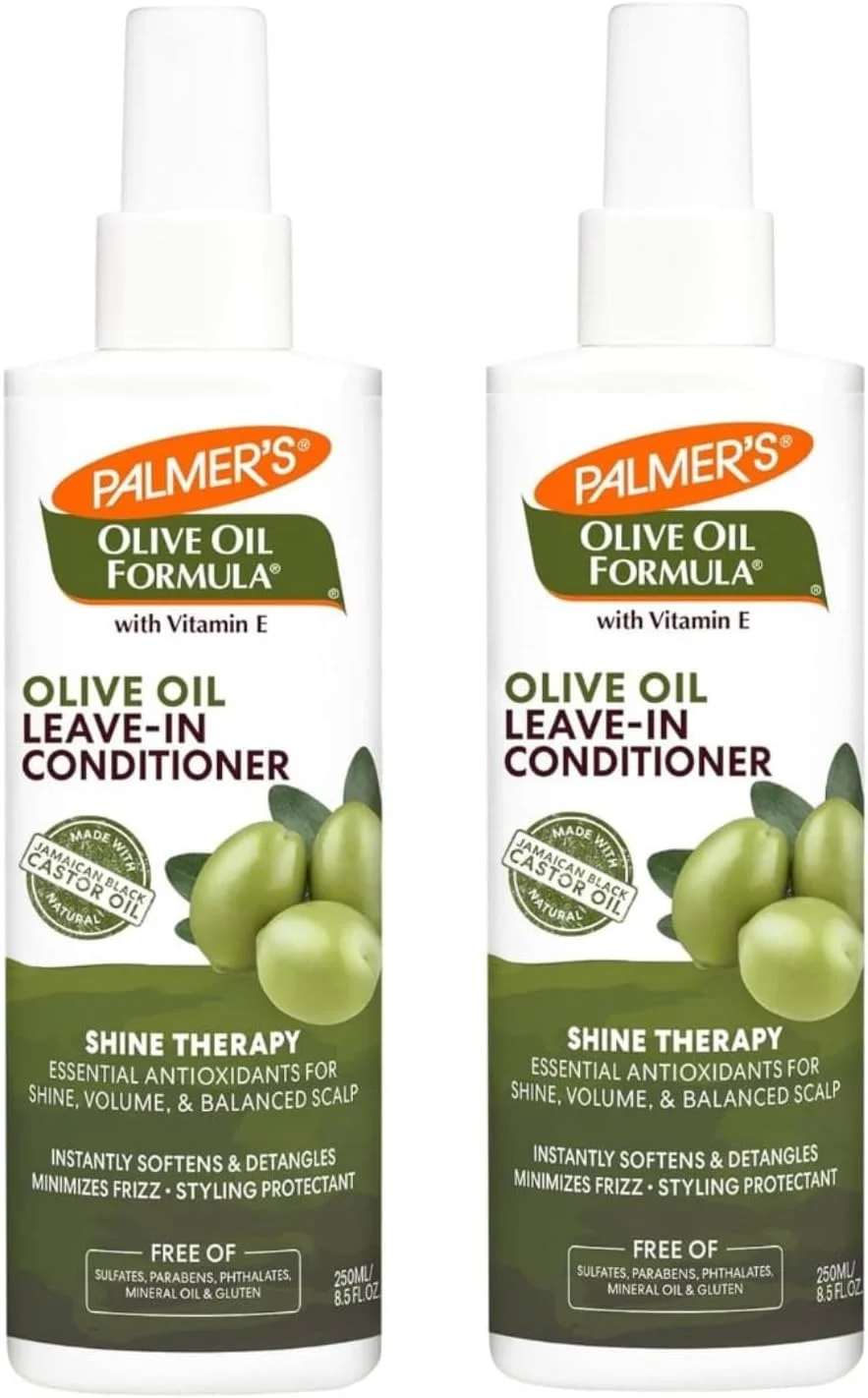 نرم کننده موی سر بدون نیاز به آبکشی حاوی روغن زیتون و ویتامین E پالمرز (250 میلی لیتر، بسته 2 عددی)
