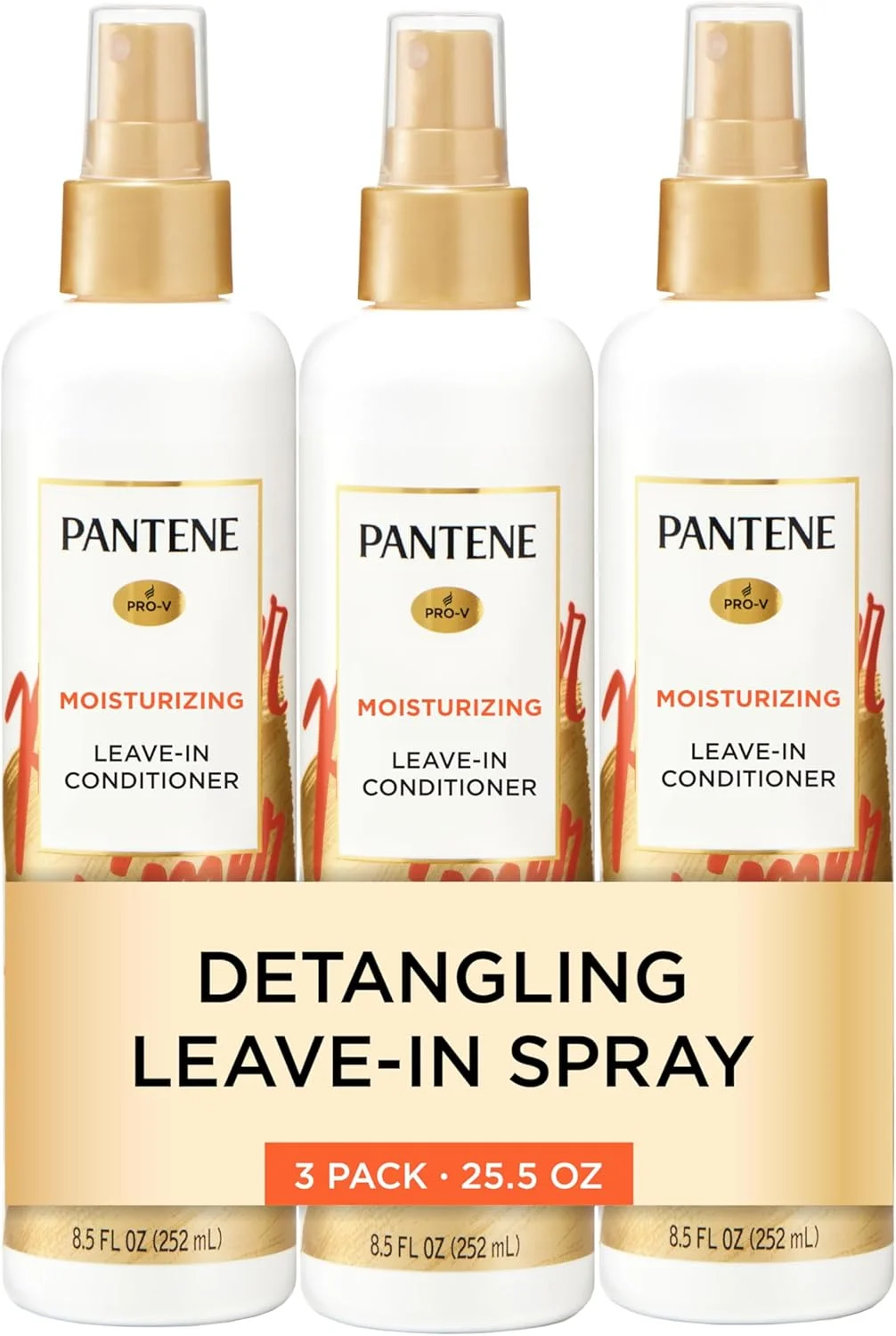 اسپری باز کننده گره مو پنتن، تقویت کننده مواد مغذی، ترمیم و محافظت کننده موهای آسیب دیده Pro-V، ۲۵۰ میلی لیتر، ۳ عدد (بسته بندی ممکن است متفاوت باشد) اسپری باز کننده گره مو پنتن، تقویت کننده مواد مغذی، ترمیم و محافظت کننده موهای آسیب دیده Pro-V، ۲۵۰ میلی لیتر، ۳ عدد (بسته بندی ممکن است متفاوت باشد)