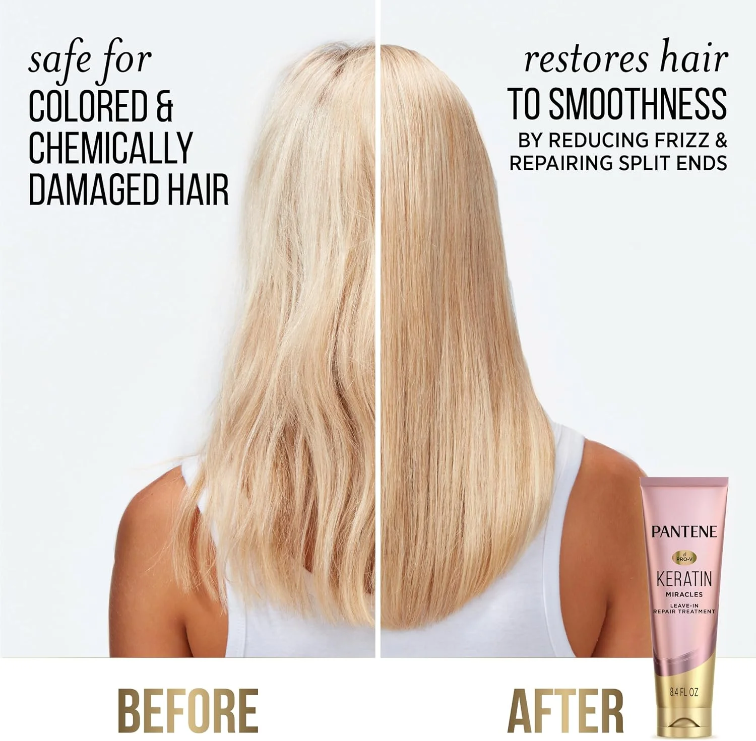 نرم کننده موی سر بدون نیاز به آبکشی پنتن کراتین حاوی روغن آرگان، درمان پروتئینی برای موهای خشک، آسیب دیده و رنگ شده، ترمیم کننده موخوره و محافظت از آسیب، بدون فرمالدئید، 250 میلی لیتر نرم کننده موی سر بدون نیاز به آبکشی پنتن کراتین حاوی روغن آرگان، درمان پروتئینی برای موهای خشک، آسیب دیده و رنگ شده، ترمیم کننده موخوره و محافظت از آسیب، بدون فرمالدئید، 250 میلی لیتر