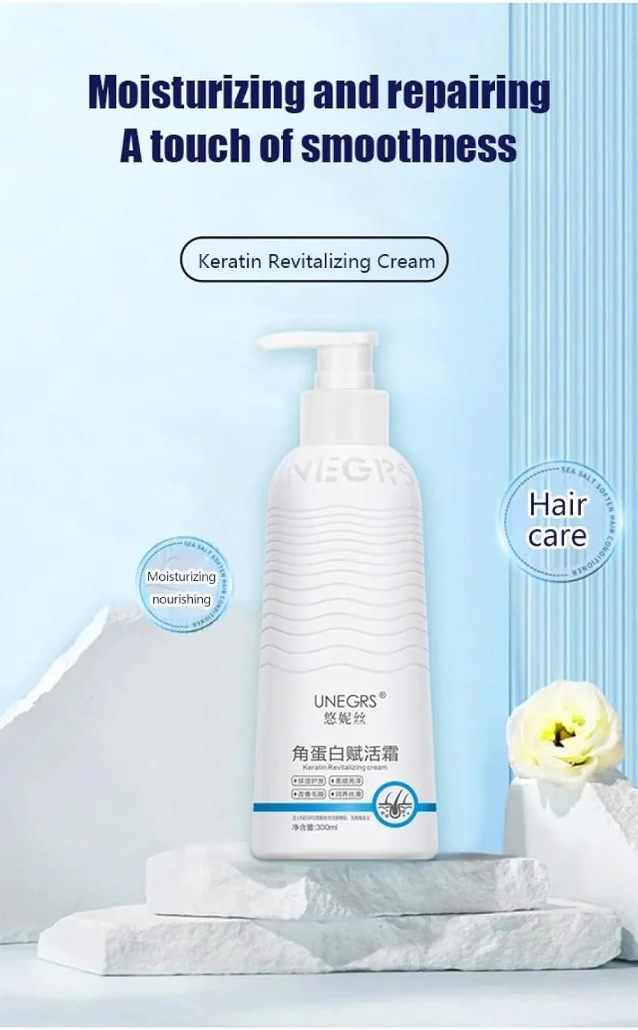 کرم نرم کننده احیا کننده کراتین 300 میلی لیتر، کرم صاف کننده مو کراتین، درمان کراتینه مغذی و آبرسان صاف و ابریشمی، نرم کننده عمیق برای مرطوب کننده موهای خشک، آسیب دیده و وز (2 عدد) کرم نرم کننده احیا کننده کراتین 300 میلی لیتر، کرم صاف کننده مو کراتین، درمان کراتینه مغذی و آبرسان صاف و ابریشمی، نرم کننده عمیق برای مرطوب کننده موهای خشک، آسیب دیده و وز (2 عدد)