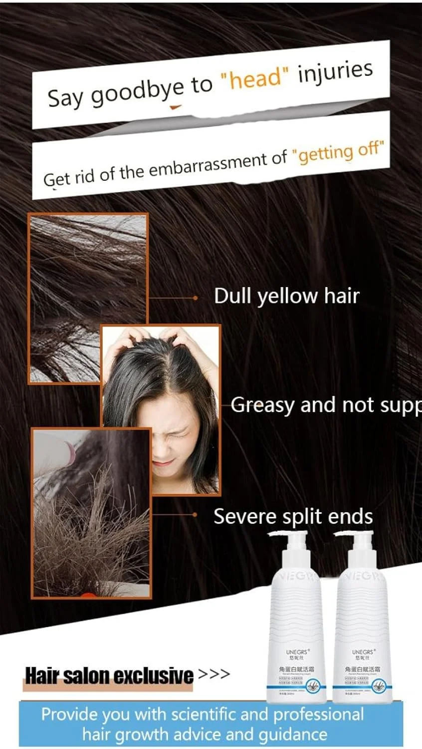 کرم نرم کننده احیا کننده کراتین 300 میلی لیتر، کرم صاف کننده مو کراتین، درمان کراتینه مغذی و آبرسان صاف و ابریشمی، نرم کننده عمیق برای مرطوب کننده موهای خشک، آسیب دیده و وز (2 عدد) کرم نرم کننده احیا کننده کراتین 300 میلی لیتر، کرم صاف کننده مو کراتین، درمان کراتینه مغذی و آبرسان صاف و ابریشمی، نرم کننده عمیق برای مرطوب کننده موهای خشک، آسیب دیده و وز (2 عدد)