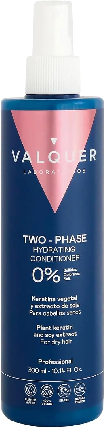 نرم کننده موی دو فاز فوق مرطوب کننده والکر برای موهای خشک. آبرسانی و تغذیه شدید. بدون سولفات، رنگ و نمک. وگان - 300 میلی لیتر نرم کننده موی دو فاز فوق مرطوب کننده والکر برای موهای خشک. آبرسانی و تغذیه شدید. بدون سولفات، رنگ و نمک. وگان - 300 میلی لیتر