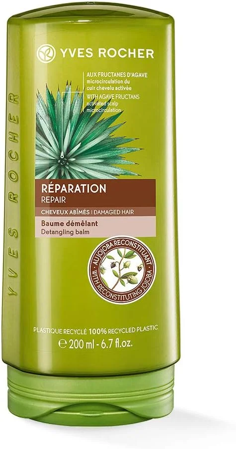 نرم کننده مو ترمیم کننده ایوروشه مناسب موهای آسیب دیده 1 عدد بطری 200 میلی لیتر