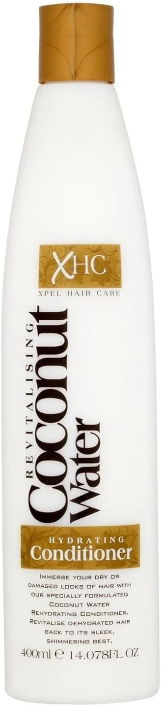 نرم کننده آبرسان مو حاوی آب نارگیل XHC XPEL، حجم 400 میلی لیتر نرم کننده آبرسان مو حاوی آب نارگیل XHC XPEL، حجم 400 میلی لیتر