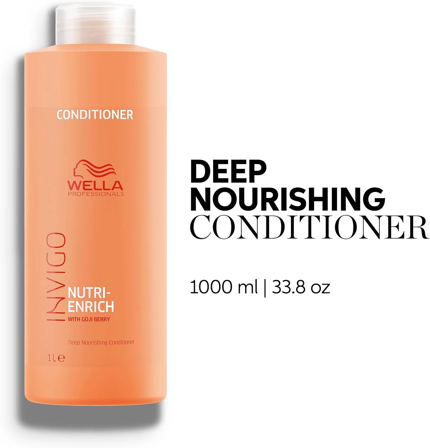 نرم کننده موهای خشک و آسیب دیده ولا پروفشنالز سری اینویگو نوتری-انریچ، تغذیه کننده و مرطوب کننده عمقی، 1000 میلی لیتر