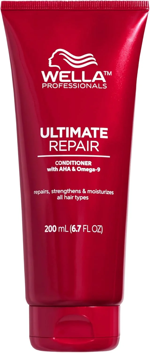 نرم کننده عمیق موهای خشک و آسیب دیده ولا پروفشنالز آلتیمیت ریپیر، آبرسان، مغذی و نرم کننده، کاهش 99 درصدی شکستگی مو، وگان، حاوی AHA و امگا 9 برای ترمیم پیوند مو، 200 میلی لیتر