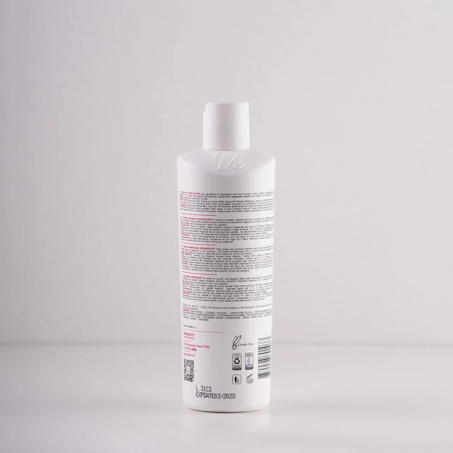 نرم کننده موهای آسیب دیده وی بیوتی کر مدل Rescue حجم 300 میلی لیتر - حاوی روغن آرگان، کراتین گیاهی و پلی آمینو شوگر | ترمیم عمقی، آبرسانی و درخشش | احیا کننده موهای خشک، شکننده و تحت درمان شیمیایی نرم کننده موهای آسیب دیده وی بیوتی کر مدل Rescue حجم 300 میلی لیتر - حاوی روغن آرگان، کراتین گیاهی و پلی آمینو شوگر | ترمیم عمقی، آبرسانی و درخشش | احیا کننده موهای خشک، شکننده و تحت درمان شیمیایی