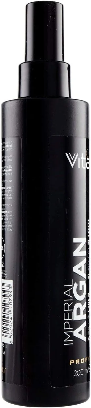 ویتالکر | ایمپریال آرگان - اسپری نرم کننده بازسازی کننده مو برای موهای خشک و آسیب دیده، بدون نیاز به آبکشی، با کمپلکس روغن آرگان، موهای نرم تر و درخشان تر، 200 میلی لیتر ویتالکر | ایمپریال آرگان - اسپری نرم کننده بازسازی کننده مو برای موهای خشک و آسیب دیده، بدون نیاز به آبکشی، با کمپلکس روغن آرگان، موهای نرم تر و درخشان تر، 200 میلی لیتر