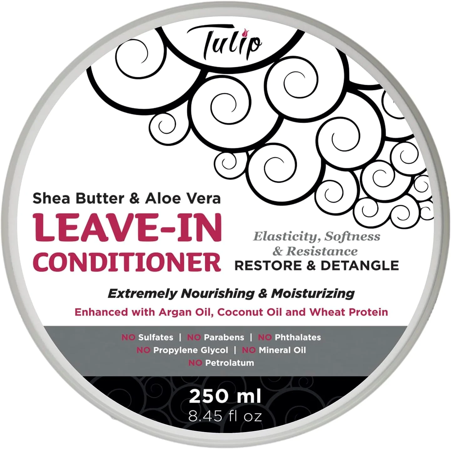 نرم کننده مو تیولیپ بدون نیاز به آبکشی 250 میلی لیتر - حاوی شی باتر و آلوئه ورا - غنی شده با روغن آرگان، روغن نارگیل و پروتئین گندم - ترمیم و باز کردن گره مو - افزایش خاصیت ارتجاعی، نرمی و مقاومت - بدون سولفات - بدون پارابن - بدون فتالات - بدون پروپیلن گلیکول - بدون روغن معدنی - بدون وازلین - شی باتر ارگانیک رطوبت و درخشش عمیقی به مو می بخشد. موهای خشک و شکننده را نرم می کند و انتهای آسیب دیده و دوشاخه شده را ترمیم می کند. - پروتئین گندم هیدرولیز شده با جاسازی پروتئین های اضافی در فولیکول، فولیکول های موی آسیب دیده را ترمیم می کند. - آلوئه ورا دارای مواد فعال و مواد معدنی بسیاری است که به تقویت مو کمک می کند. - این نرم کننده ترمیمی بدون نیاز به آبکشی، موها را نرم و گره باز می کند و در عین حال وز مو را کنترل می کند. ایده آل برای افرادی که به طور مرتب موهای خود را رنگ می کنند، صاف می کنند، فر می کنند یا با حرارت حالت می دهند، و همچنین برای مدل های طبیعی مجعد، فر یا موج دار. فرموله شده با شی باتر ارگانیک، روغن نارگیل، روغن آرگان، روغن کرچک، پروتئین گندم و آلوئه ورا برای تغذیه، مرطوب کردن و حمایت از خاصیت ارتجاعی، به طوری که مو در هنگام باز کردن گره ها در برابر شکستگی مقاومت می کند. نرم کننده ها یک لایه محافظ ایجاد می کنند که ظاهر موخوره را بهبود می بخشد. روغن آرگان پوست سر را برای یک تجربه نشاط آور تحریک می کند. - نحوه استفاده: روی موهای تمیز و خشک شده با حوله استفاده کنید. مقدار زیادی از محصول را از ریشه تا انتهای مو بمالید. به آرامی شانه کنید تا به طور یکنواخت پخش شود. آبکشی نکنید. بسته به طول و وضعیت مو، مقدار بیشتری در صورت نیاز استفاده کنید. - برای نتایج بهتر، با کرم-ژل حالت دهنده فر 4 روزه تیولیپ و کرم حالت دهنده فر 4 روزه تیولیپ ترکیب کنید.
