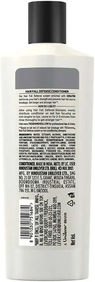 نرم کننده مو ترزمه مدل Hair Fall Defence، حجم 340 میلی لیتر